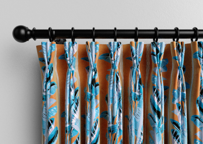 Miami, Blue - Made To Measure Curtains - Image 11